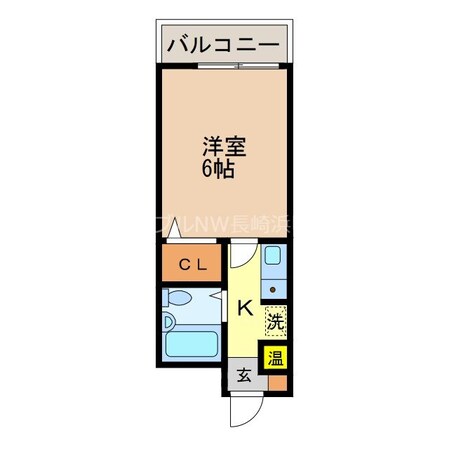 サンロージュ平和町の物件間取画像